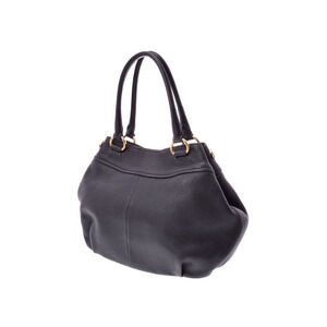Prada Manici Daino shoulder Black bag leather Vitello Sacca